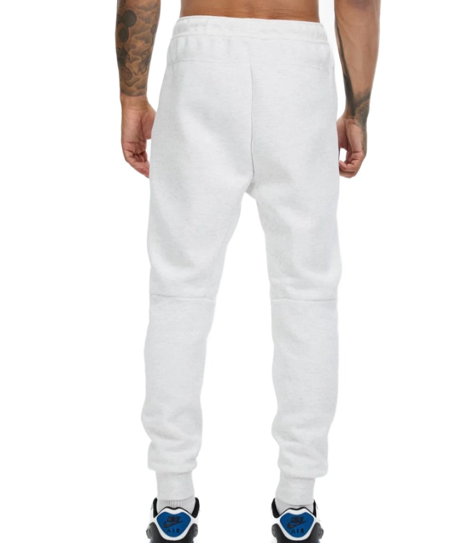 Nike Mens Tech Fleece Joggers Pants - Birch Heather/Black