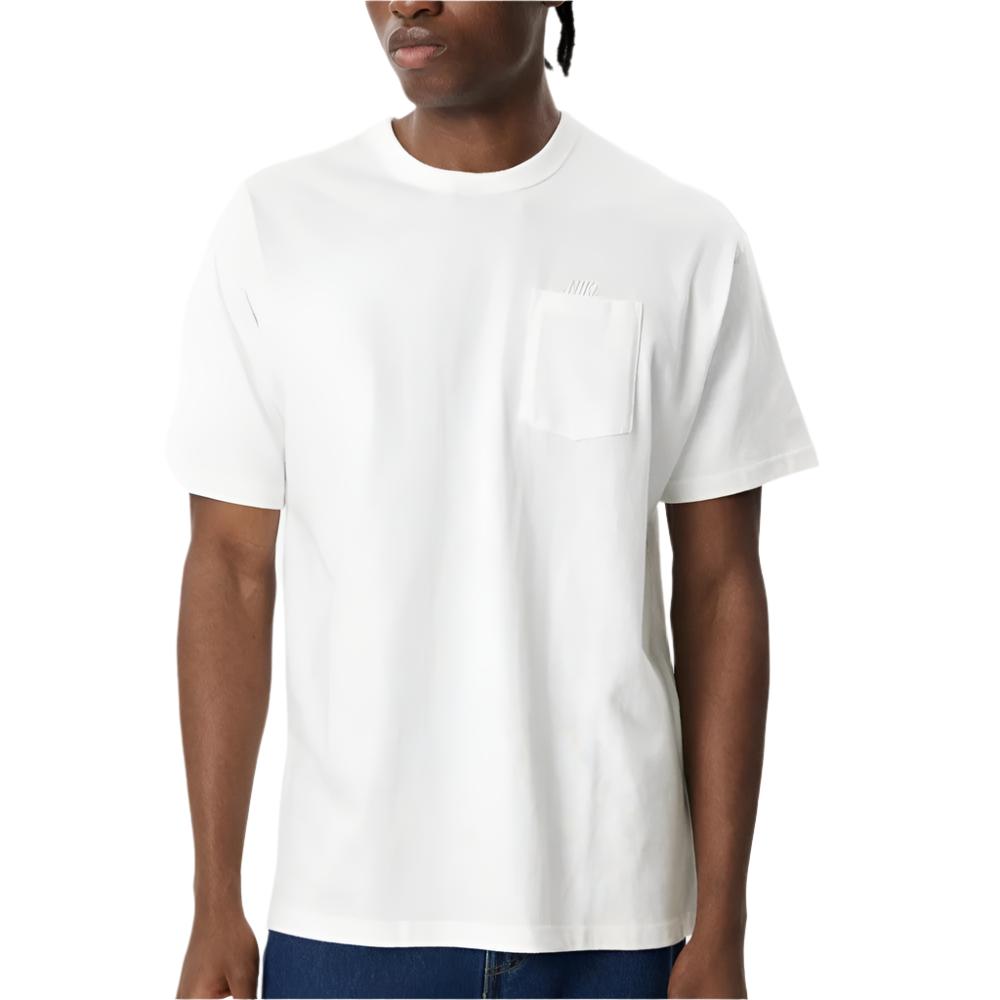 Nike Mens Sportswear Premium Essentials Pocket Tee - White