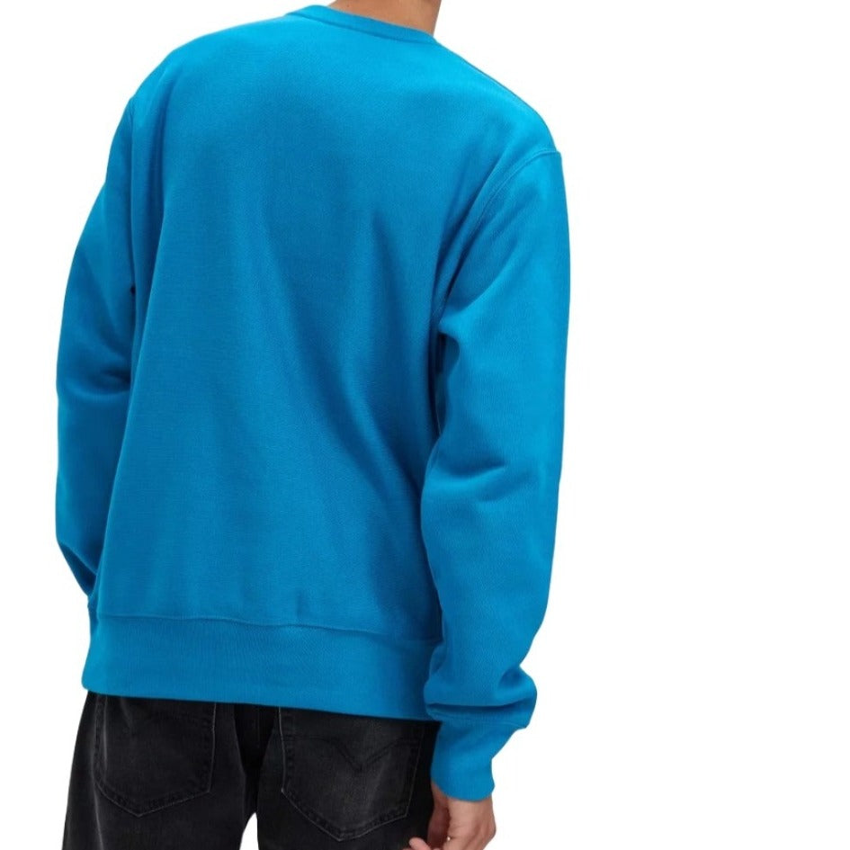 Champion Mens Reverse Weave Crew Sweater - Rockin Teal