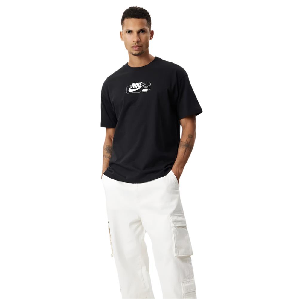 Nike Mens Sportswear Max90 T-Shirt Tee - Black/White