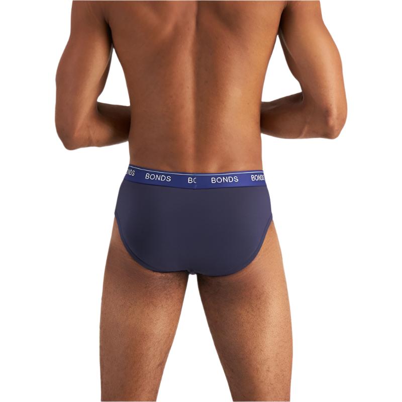 Bonds Men's Underwear Guyfront Brief 3 Pack - Multi Pack