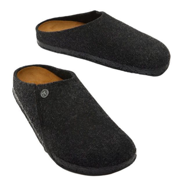 Birkenstock Unisex Zermatt Wool Felt Slippers - Anthracite