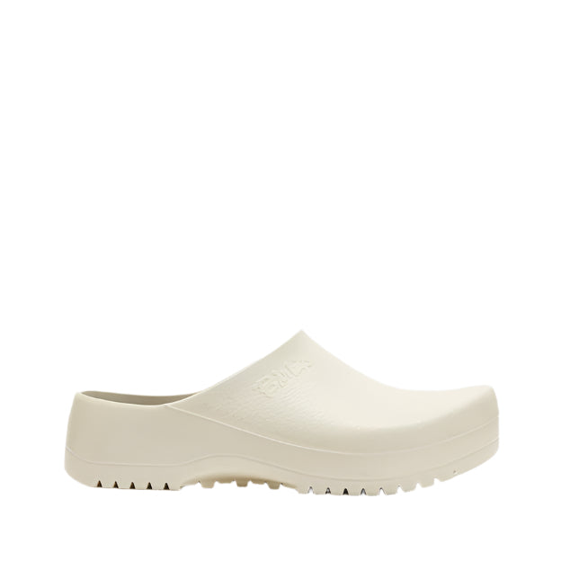 Birkenstock Unisex Regular Fit Super Birki - White Polyurethane