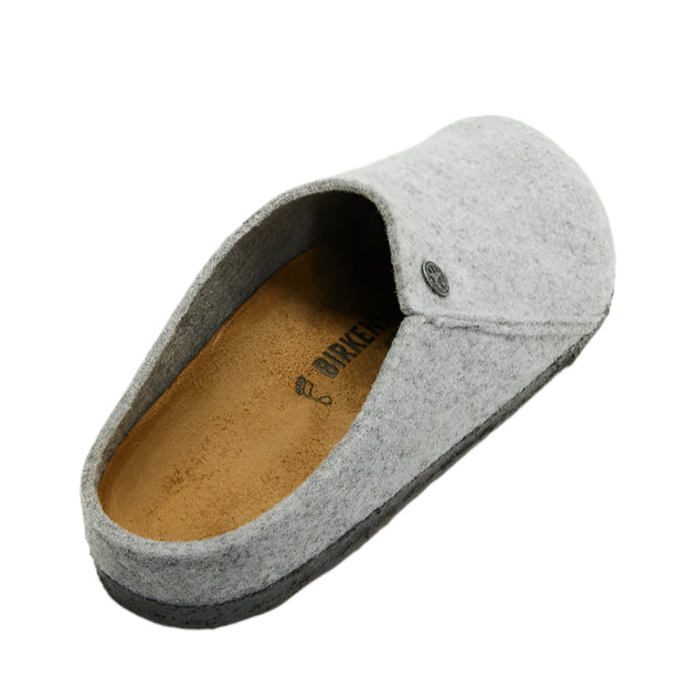 Birkenstock Unisex Regular Fit Zermatt - Light Grey Wool Felt