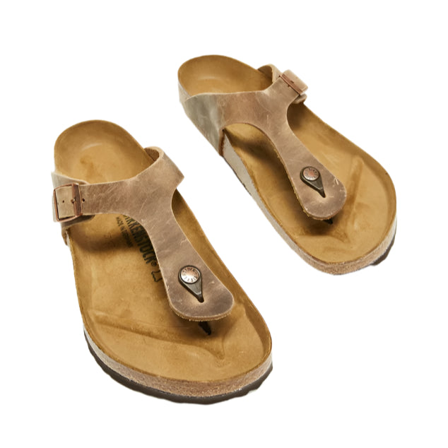 Birkenstock Unisex Regular Fit Gizeh - Tabacco