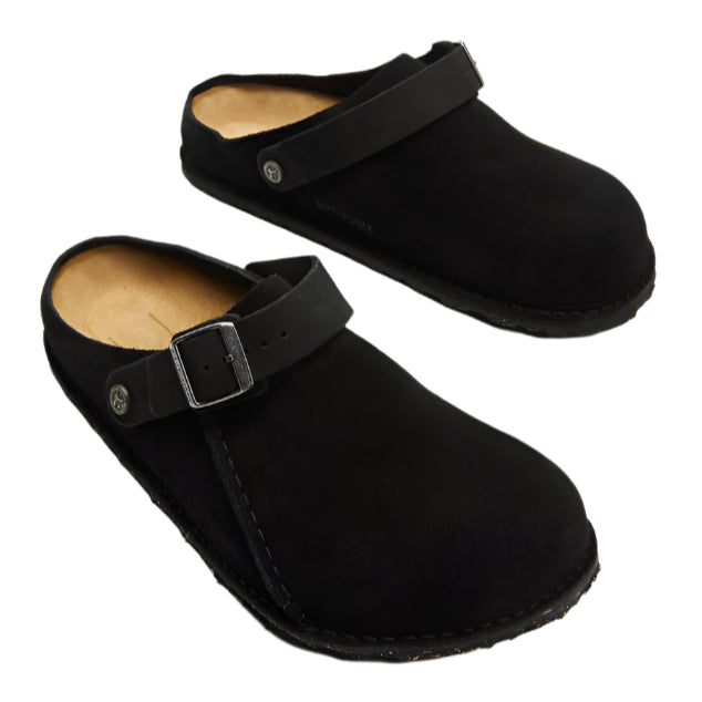 Birkenstock Unisex Regular Fit Lutry Leather - Black