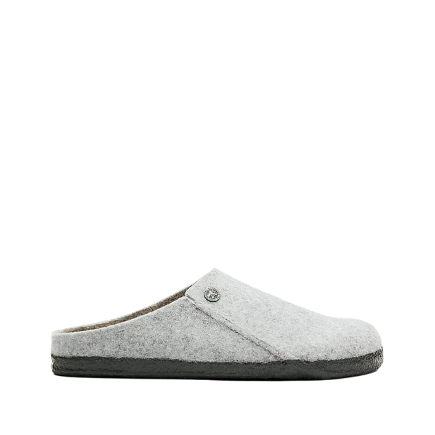 Birkenstock Unisex Narrow Fit Zermatt Wool Felt Sandals - Light Grey