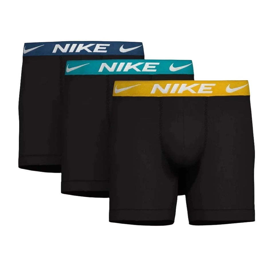 Nike Mens 3-Pack Essential Micro Boxer Briefs - Sneaker Splash Print