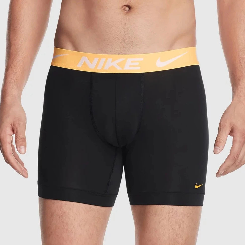 Nike Mens 3-Pack Essential Micro Boxer Briefs - Sneaker Splash Print