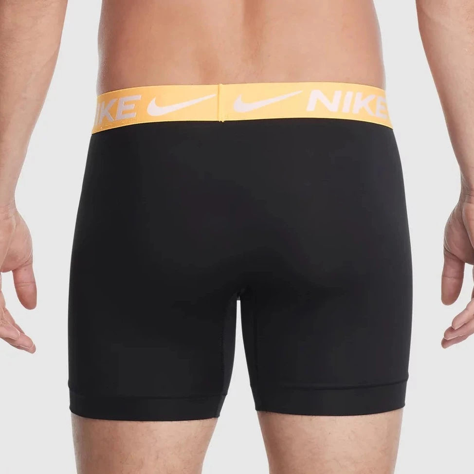 Nike Mens 3-Pack Essential Micro Boxer Briefs - Sneaker Splash Print