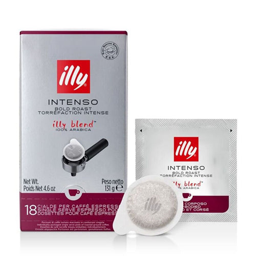 12 x illy Intenso Espresso Pods 18pcs 131g