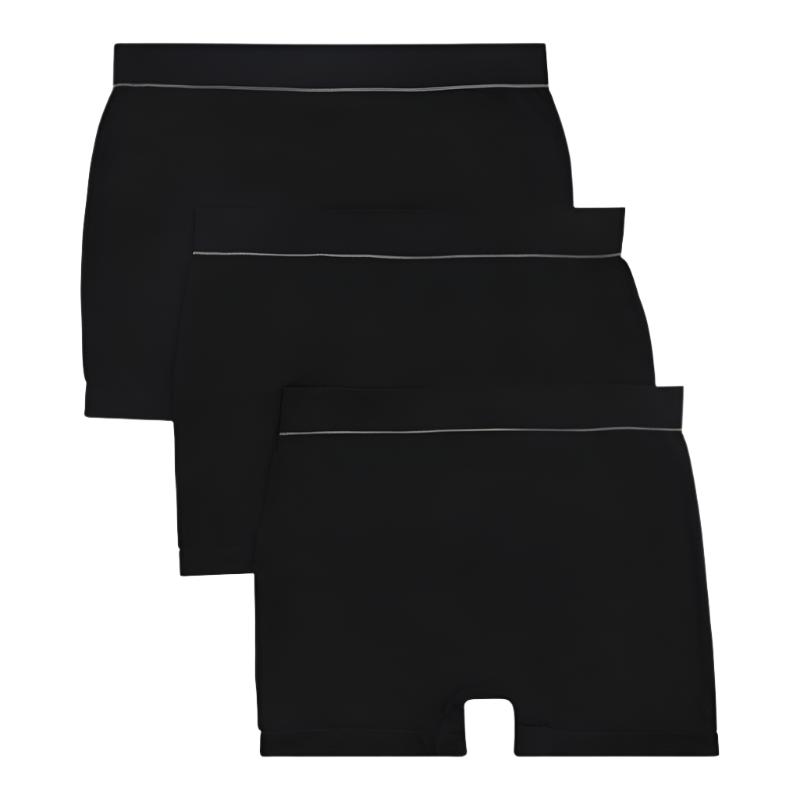 Bonds Men's Underwear Originals Seamless Trunk 3 Pack - Black