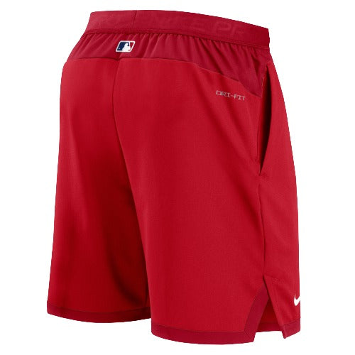 Philadelphia Phillies Nike Authentic Collection Flex Vent Swoosh Shorts - Red