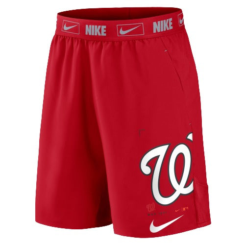 Washington Nationals Nike Bold Express Woven Short - Red