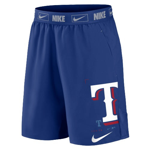 Texas Rangers Nike Bold Express Woven T Logo Short - Multi