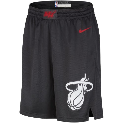 Miami Heat Nike City Edition Swingman Shorts 23 - Black