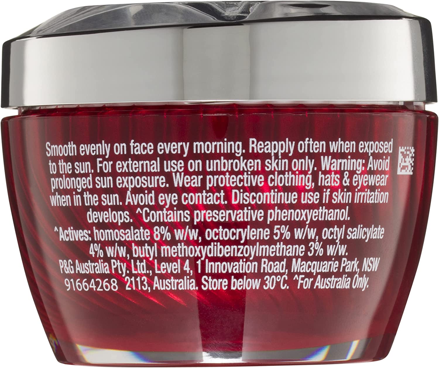 Olay Regenerist Whips Face Cream Moisturiser UV SPF 30 50g