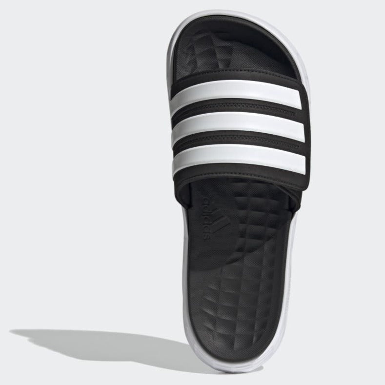 Adidas Men's Duramo SL Slides - Black/White/White