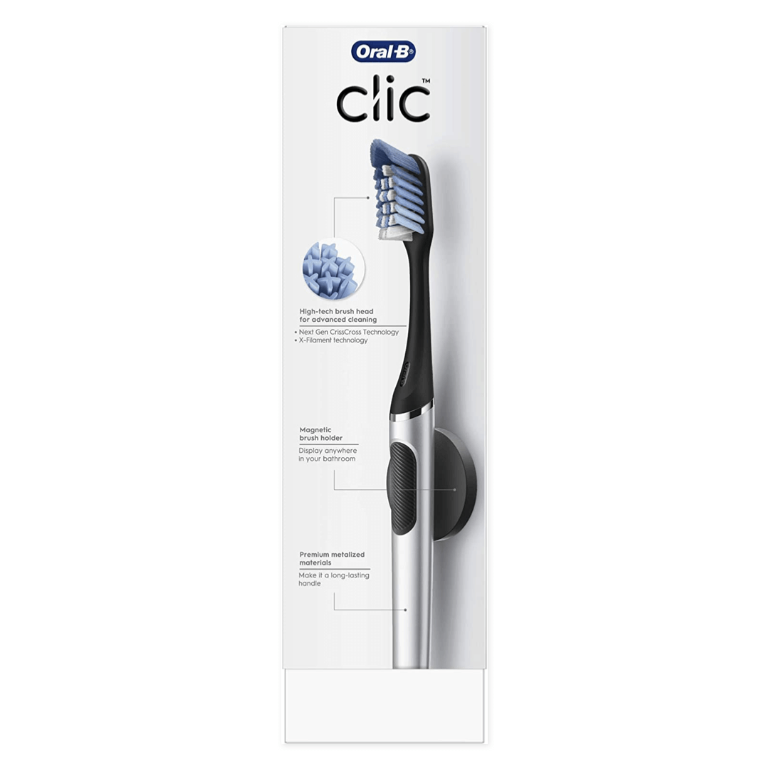 Oral B Clic Toothbrush Starter Kit 1 Pack