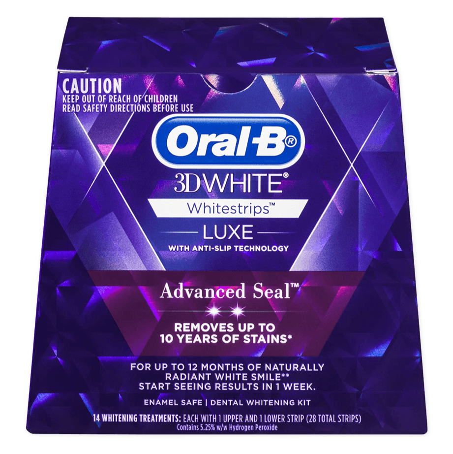 Oral-B 3D White Luxe Advance Seal Whitestrips