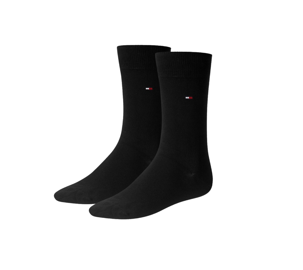 Tommy Hilfiger Men's Classic Logo Crew Socks 6 Pack