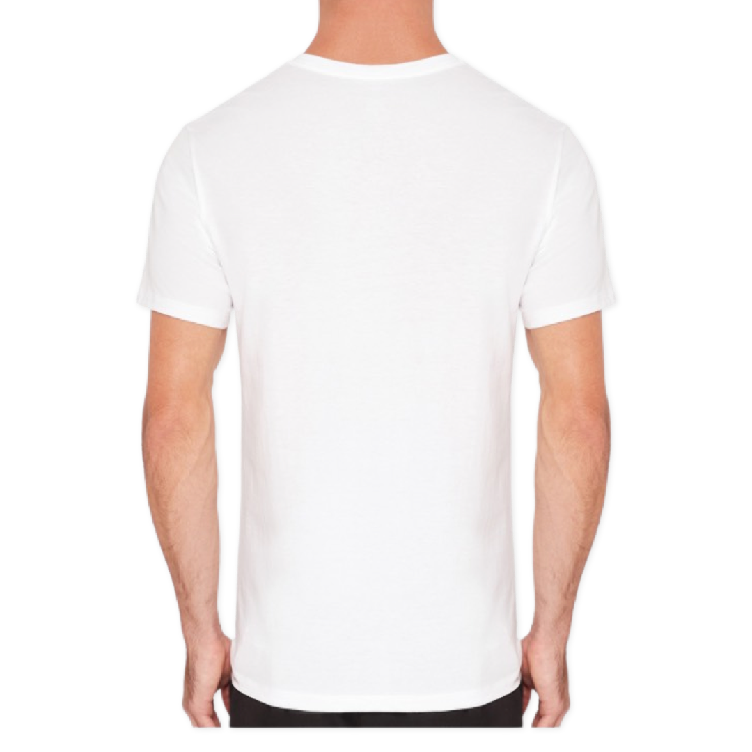 Calvin Klein Men's Cotton Classics 3 Pack Crew Neck Tees - White/White/White